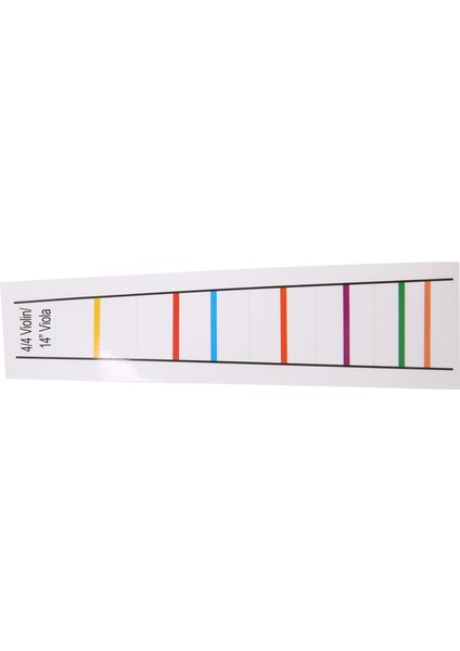 4/4 Keman Klavye Etiket Klavye Marker Keman Öğrenme Not Tablosu Bant 2 Adet (Yurt Dışından)