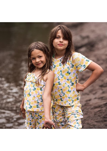 Limonata Kısa Kollu Pijama Takımı indirimleri