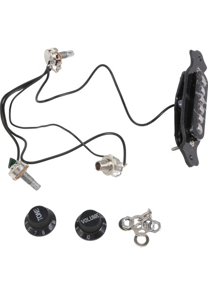 Siyah Gitar Için Manyetik Akustik Pikap (Yurt Dışından)