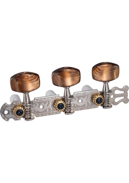 2 Adet 1:18 Klasik Gümüş Gitar Tuner Tuning Makinesi Kafaları Tuşları Mandal Gitar Parçaları Için (Yurt Dışından)