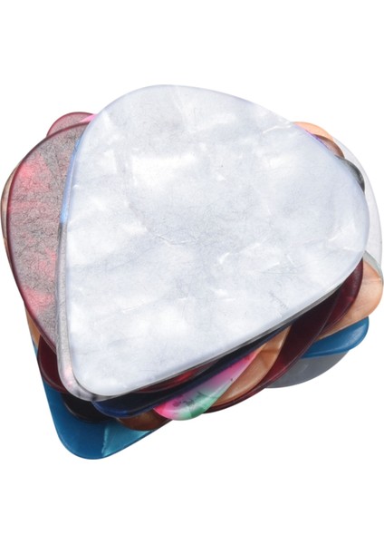 20 Adet Renkli Selüloit Ince Gitar Seçtikleri 0.46MM / 0.71MM Renk Rastgele (Yurt Dışından)