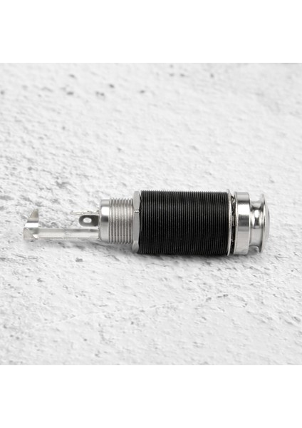 1/4 Inç 6.35MM Akustik Elektro Gitar Bas Çıkışı Jakı Kayışı Düğmesi Endpin Priz Stereo Silindir (Yurt Dışından) indirimleri