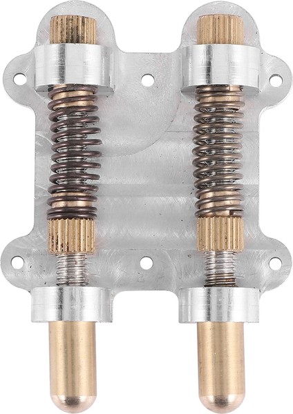 Gitar Pirinç Çift Tremolo Köprü Sabitleyici Stoper Sabitleme Cihazı Kurma Ayarlayıcı Tremsetter Esp Tarzı (Yurt Dışından)