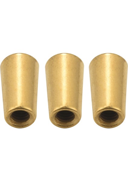 3 Adet Gitar Anahtarı Ucu, 3 Yollu Geçiş Anahtar Düğmesi Ucu Kapağı Bakır Lp Epi Elektro Gitar, Altın (Yurt Dışından)