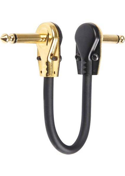 Gitar Yama Kablosu Efekt Pedalı Yama Kabloları 1/4 Inç Sağ Açı Düşük Profil Efekt Pedalları Için Gözleme Tasarımı 3 Paket (Yurt Dışından) fiyatları