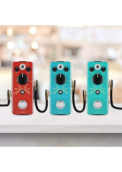 Gitar Yama Kablosu Efekt Pedalı Yama Kabloları 1/4 Inç Sağ Açı Düşük Profil Efekt Pedalları Için Gözleme Tasarımı 3 Paket (Yurt Dışından) fırsatları