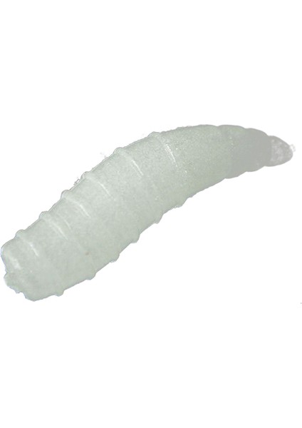 50 Adet 1.6 cm Yem Balıkçılık Kurtçuk Grub Yumuşak Yemler Solucanlar Noctilucent Aydınlık Gece Glow (Yurt Dışından)