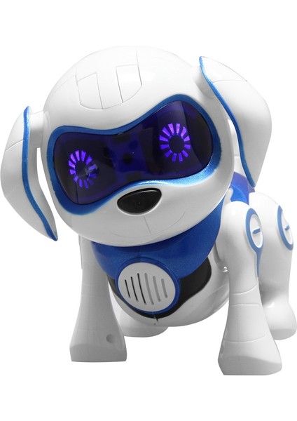 Robot Köpek Elektronik Evcil Hayvan Oyuncakları Kablosuz Robot Köpek Akıllı Sensör Konuşarak Yürüyecek Uzaktan Köpek Robot Pet Oyuncak Çocuklar Erkekler Kızlar Için Mavi (Yurt Dışından)