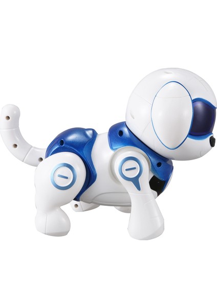Robot Köpek Elektronik Evcil Hayvan Oyuncakları Kablosuz Robot Köpek Akıllı Sensör Konuşarak Yürüyecek Uzaktan Köpek Robot Pet Oyuncak Çocuklar Erkekler Kızlar Için Mavi (Yurt Dışından)