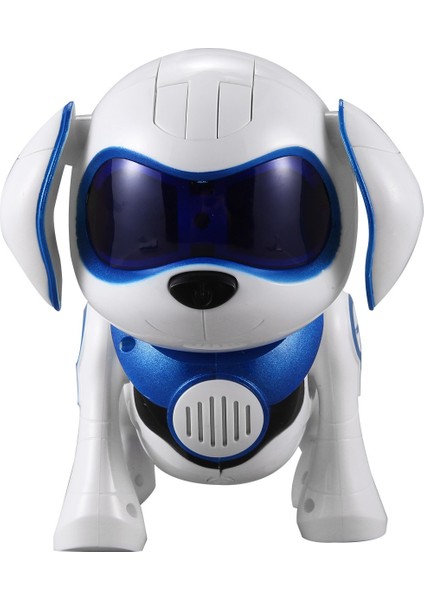 Robot Köpek Elektronik Evcil Hayvan Oyuncakları Kablosuz Robot Köpek Akıllı Sensör Konuşarak Yürüyecek Uzaktan Köpek Robot Pet Oyuncak Çocuklar Erkekler Kızlar Için Mavi (Yurt Dışından)