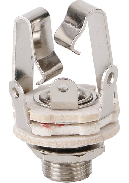 Jack 6.5 Iki Kanallı Ses Kablosu Konektörü Priz Bir Anahtarla Stereo 6.5 Kadın Gitar Için (Yurt Dışından)