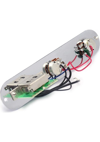 Tl Elektro Gitar Devre Kartı Tele Telecaster Için 3 Yollu Kontrol Kartı Düzeneği-Soketsiz (Yurt Dışından)