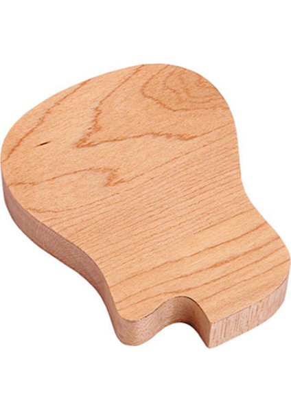 Gitar Ahşap Seçtikleri Kutusu Gitar Şekilli Gitar Seçim Depolama Mızrap Konteyner Gitar Standart Seçtikleri Ev (Yurt Dışından)