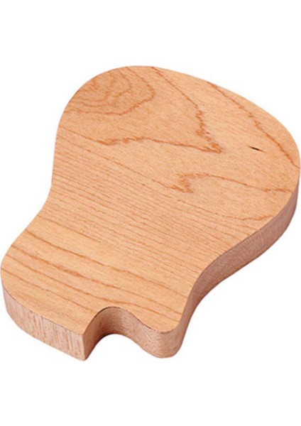 Gitar Ahşap Seçtikleri Kutusu Gitar Şekilli Gitar Seçim Depolama Mızrap Konteyner Gitar Standart Seçtikleri Ev (Yurt Dışından)