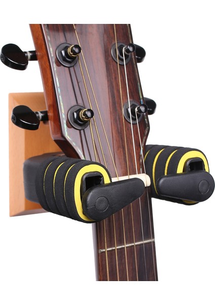 Duvara Montaj Gitar Askısı Otomatik Kilitleme Gitar Rafları Duvar Askı Kancası Tutucu Akustik Gitar Ukulele Aksesuarları (Yurt Dışından) fiyatları