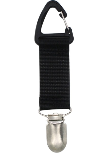 Seyahat Için Şapka Klipsi Çanta Asılı Çanta Sırt Çantası Yetişkinler Için Bagaj Açık Seyahat Plaj Aksesuarları (Siyah) (Yurt Dışından)