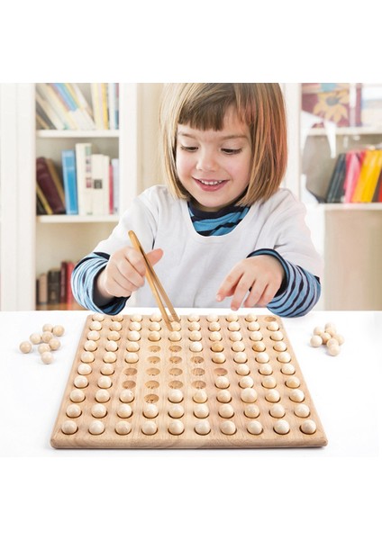 Klip Top Numarası Oyuncaklar Ahşap Matematik Sayma Oyuncakları Eğitici Ahşap Peg Board Oyunu Okul Öncesi Yürümeye Başlayan Çocuklar Için (Yurt Dışından)