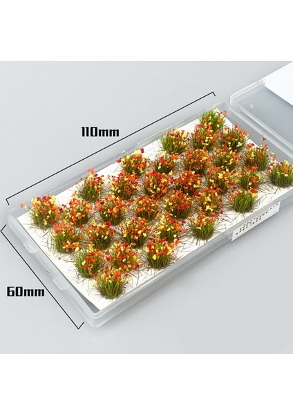 Dıy Model Oluşturma Kitleri Suni Çim Çiçek Taç Bahçe Çim Mini Peyzaj Dekor Aksesuarları Sandbox Oyunu Oyuncak C (Yurt Dışından)