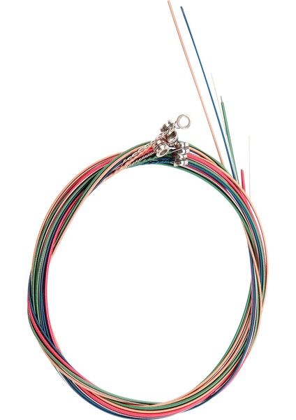 Akustik Gitar Için Gökkuşağı Renkli Renk Dizisini Ayarla (Yurt Dışından) modelleri