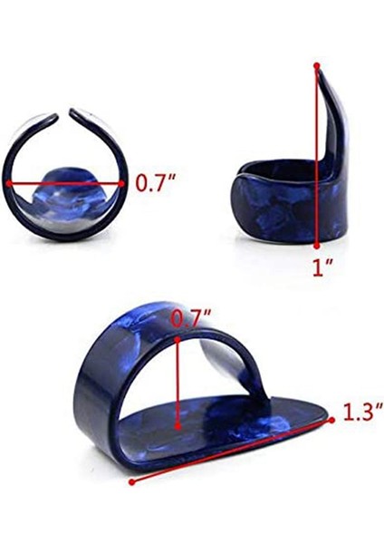 12 Adet Çelik Parmak Seçtikleri Seti, Paslanmaz Çelik Parmak Seçtikleri ve Başparmak Seçtikleri, Parmak Seçtikleri Ayarlanabilir Bas Parmak Seçtikleri (Yurt Dışından) fiyatları