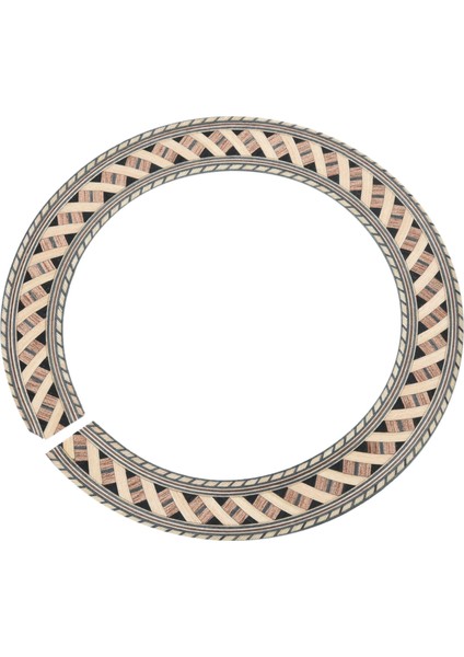 Klasik Gitar Ahşap Kakma Soundhole Rozet Iç Çapı 93MM (Yurt Dışından)