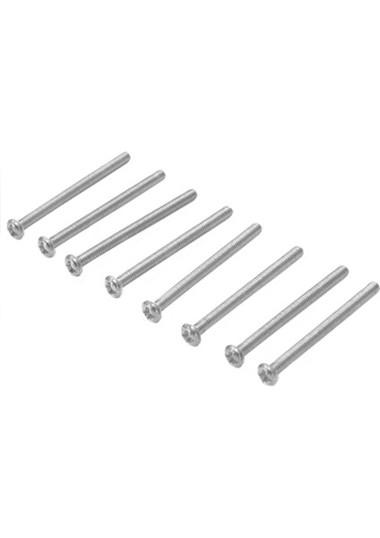 8 Adet M2.5X32MM Elektro Gitar Humbucker Manyetikler Yüksekliği Ayarlamak Vida ve Yay - Pitch 0.4mm - Gümüş (Yurt Dışından) fiyatları