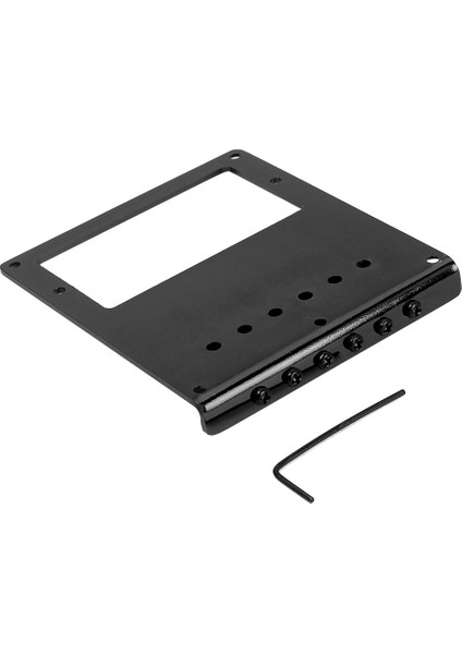 6 Eyer Tele Köprü Kuyruk Parçası Tele Humbucker Tl Telecaster Gitar Siyahı Için Gitar Köprüsü (Yurt Dışından) fiyatları