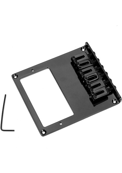 6 Eyer Tele Köprü Kuyruk Parçası Tele Humbucker Tl Telecaster Gitar Siyahı Için Gitar Köprüsü (Yurt Dışından) fırsatları