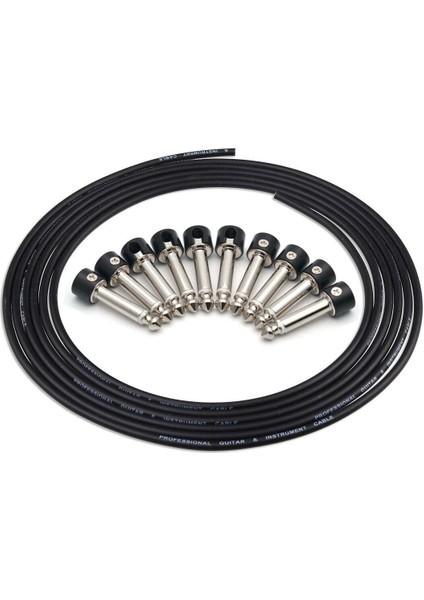 Lehimsiz Konnektörler Tasarım Gitar Kablosu Diy Gitar Pedalı Yama Kablosu Kiti (Yurt Dışından) fiyatları