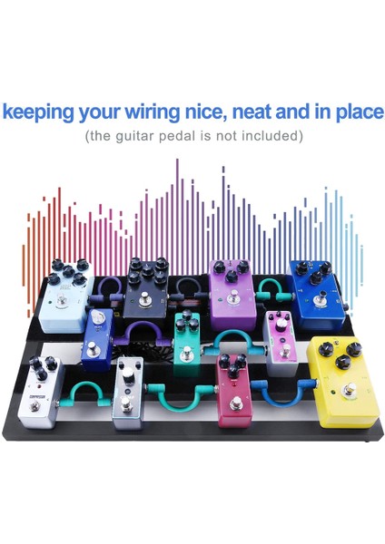 Gitar Pedal Tahtası Gitar Efekt Pedal Tahtası Alüminyum Alaşımlı Pedal Tahtası Taşıma Çantası ile Efekt Pedal Plakası, Küçük Boy (Yurt Dışından) fiyatları
