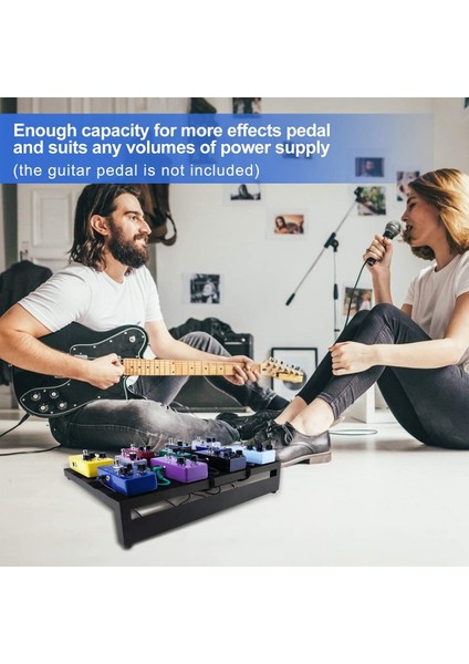 Gitar Pedal Tahtası Gitar Efekt Pedal Tahtası Alüminyum Alaşımlı Pedal Tahtası Taşıma Çantası ile Efekt Pedal Plakası, Küçük Boy (Yurt Dışından) indirimleri