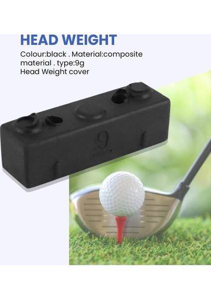 Golf Kafa Ağırlığı Callaway Rogue St Max Için Fit Sürücü Ağırlığı Golf Kulübü Aksesuarları, 9g (Yurt Dışından) fırsatları