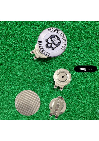 Golf Şapkası Klipsi Işaret Topu Pozisyonu Manyetik Çıkarılabilir Çinko Alaşımı Pas Korumalı Işaret Topu Şapkası Aksesuarları 8 (Yurt Dışından) fırsatları