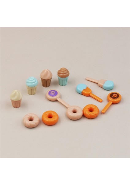 Mini Tatlı Sepeti Lolipop Çörek Otomatı Sepeti Dekorasyon Dollhouse Çocuk Oyun Evi Oyuncaklar (Yurt Dışından)