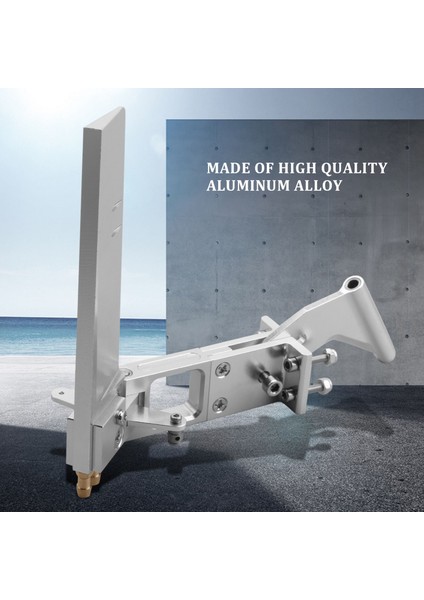 Adet Su Emici Dümen Alüminyum Emme Dümenleri Kuyruk ile 4mm Mil Braketi Kedı Rc Jet Tekne Parçaları (Yurt Dışından)