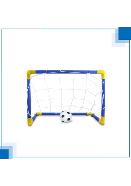 Dıy Futbol Net Kapısı Mini Açık Kapalı Kapı Gol Çocuklar Boyutu Set Spor Futbol Topu Çerçeve Oyuncak Uygulama Artı Buz Hokeyi Seti (Yurt Dışından)