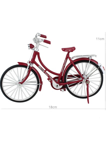 Mini 1:10 Alaşım Model Bisiklet Döküm Metal Parmak Dağ Bisikleti Retro Bisiklet Yetişkin Koleksiyon Çocuk Oyuncak, Stil 2 Kırmızı (Yurt Dışından) fırsatları