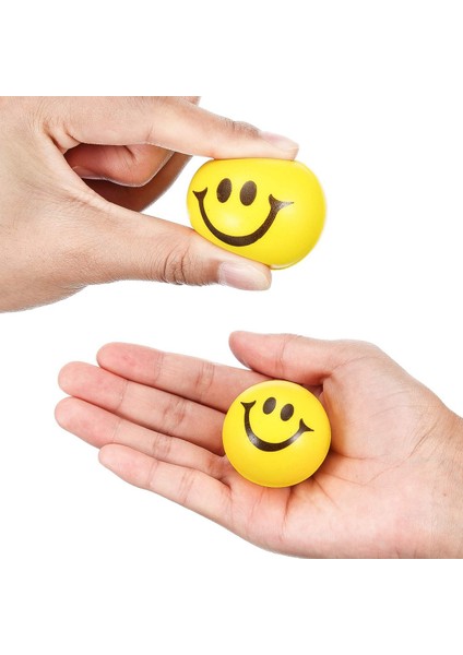 24 Paket 2 Inç Stres Gülümseme Topları, Çocuklar ve Yetişkinler Için Stres Topları Sarı Komik Yüz Çocuklar Stres Topu (Yurt Dışından) fırsatları
