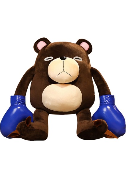 Peluş Boks Ayı Dolması Anime Peluş Bebek Lanetli Ayı Doldurulmuş Oyuncak Figürler Hediye Cadılar Bayramı Cosplay Sahne 38 cm (Yurt Dışından)