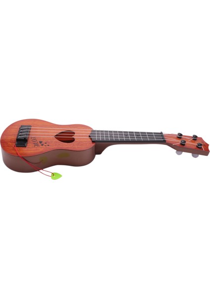 Erken Çocukluk Eğitimi Gitar Oyuncak Klasik Ukulele Gitar Enstrüman Simülasyonu Küçük Gitar Anaokulu Enstrümanı Dört Telli Gitar Ukulele-Turuncu Oynayabilir (Yurt Dışından)