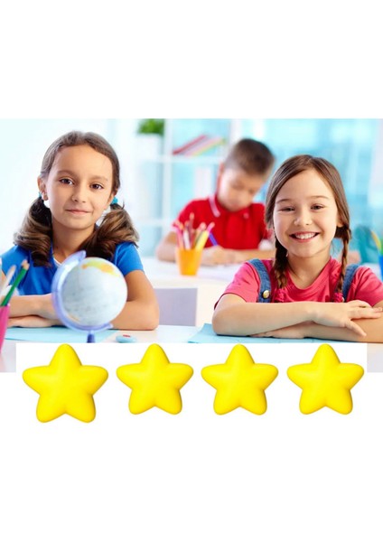30 Adet Pentagram Stres Topu Sünger Köpük Havalandırma Topu Çevre Dekompresyon Oyuncak Yıldız Kavrama Topu Okul Için (Yurt Dışından)