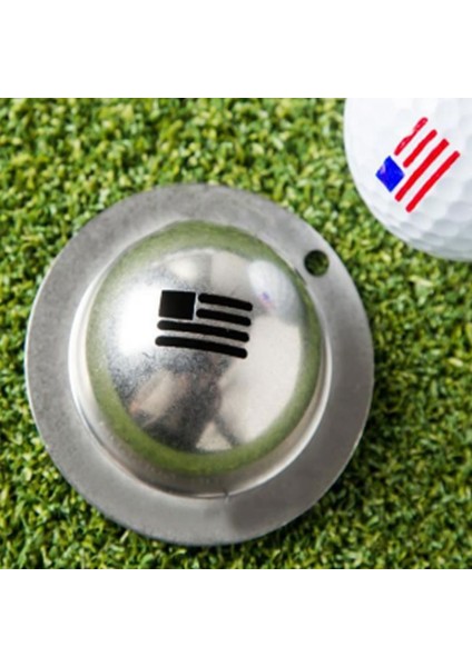 Golf Topu Hattı Işaretleyici Stencil Çelik Işaretleyici Kalem Golf Vuruş Konumlandırma Yardımcıları Açık Golf Spor Aracı, B (Yurt Dışından) fırsatları