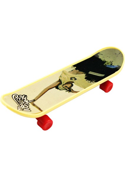 4pcs Parmak Kurulu Tech Deck Kamyon Mini Kaykay Oyuncak Boy Çocuk Çocuk Hediyesi (Yurt Dışından)
