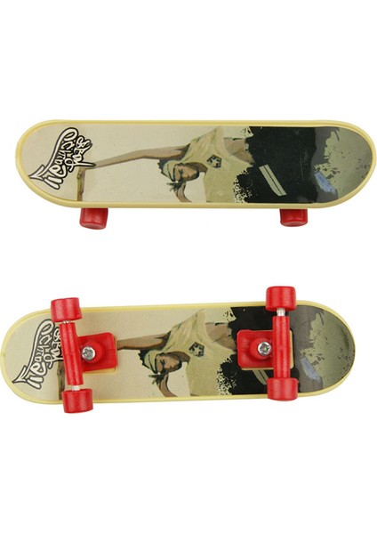 4pcs Parmak Kurulu Tech Deck Kamyon Mini Kaykay Oyuncak Boy Çocuk Çocuk Hediyesi (Yurt Dışından) modelleri