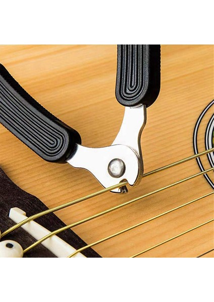 Gitar Teli Sarıcı Kesici ve Köprü Pimi Çektirme 3 In 1 Gitar Aracı Yeniden Bağlamayı Onarmak Için (Yurt Dışından) fiyatları