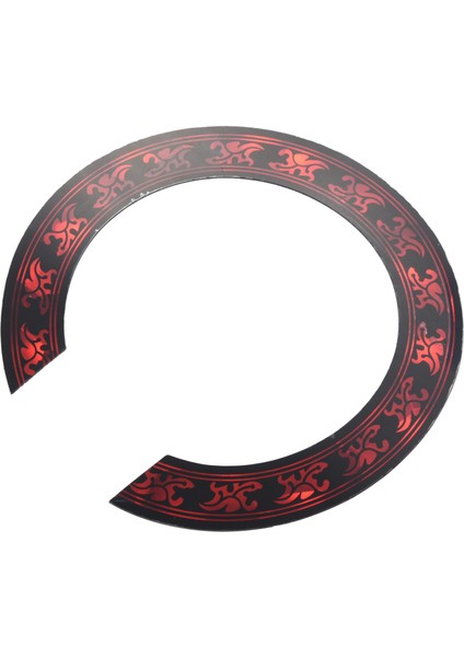 1 Adet Soundhole Rozet Çıkartma Akustik Klasik Gitar Parçaları Değiştirme Için Kırmızı Desenli (Yurt Dışından)