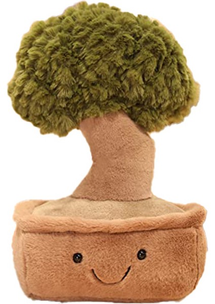 Bitki Atmak Yastık, Peluş Oyuncak, Çiçek Dolması Peluş Yastık Dekorasyon, Doldurulmuş Saksı Peluş, Saksı Yastık D (Yurt Dışından)