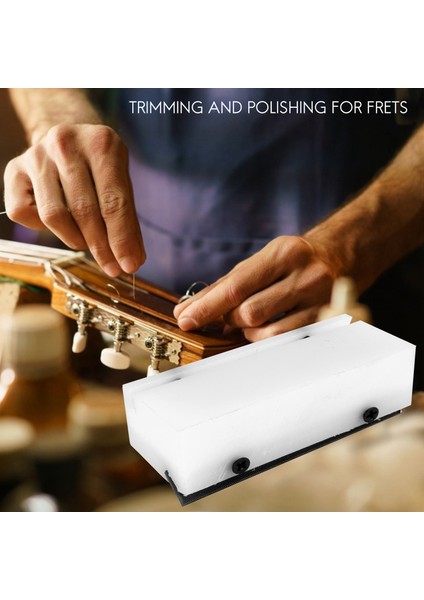 1 Adet Gitar Fret Eğim Dosyası, 36 Derece Uç Eğimli Gömme Tek Keskin Kenar Dosyaları Luthier Aracı (Yurt Dışından) fiyatları