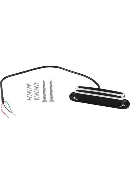 Sıcak Raylı Manyetikler Çift Parça 11K Alnico5 Gitar Alıcısı Fit Fender Strat Squier Tele Elektro Gitar, Beyaz (Yurt Dışından) modelleri