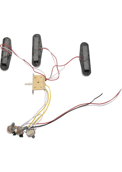Elektro Gitar Pickup Kablo Demeti Kablolu 5 Yollu Anahtarı St Elektro Gitar Beyaz Için Sss Pickup (Yurt Dışından) fiyatları